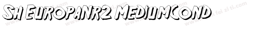 Sh EuropaNr2 MediumCond字体转换